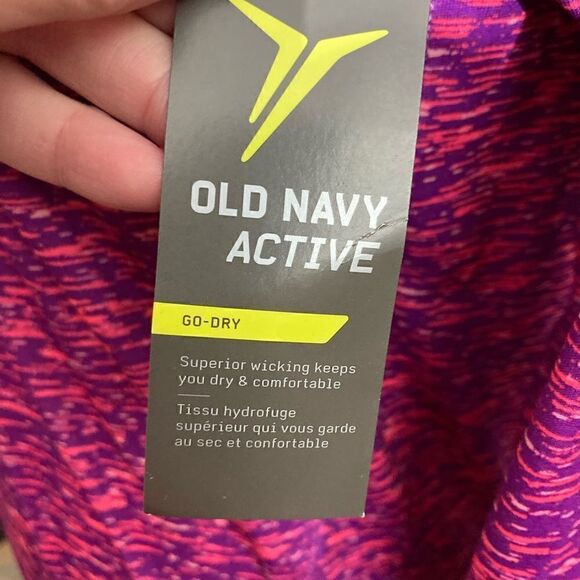 OLD NAVY GIRLS ACTIVE WORKOUT TOP / SZ: XL  14 - NWT - Picture 6 of 7